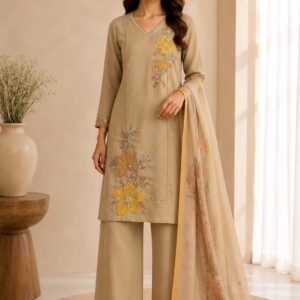 Sunehri Aabha Mul Chanderi Suit Set