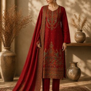 Riwaayat Laal Unstitched Suit Set