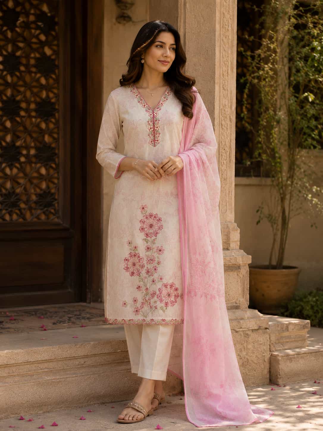 cotton-linen-suit-set-for-women