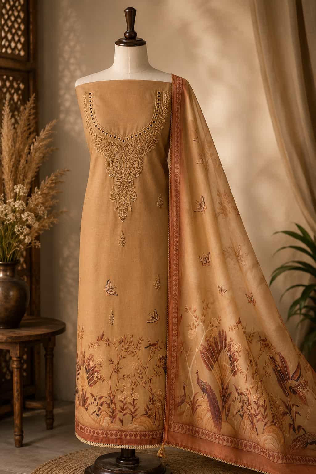 sunehri-meher-unstitched-suit-set