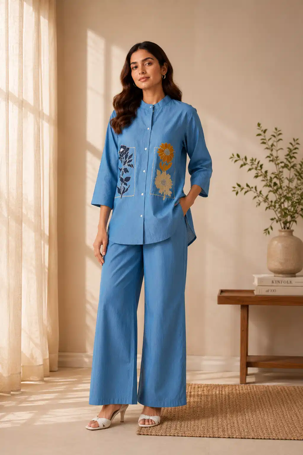 denim-look-cotton-co-ord-set-for-women