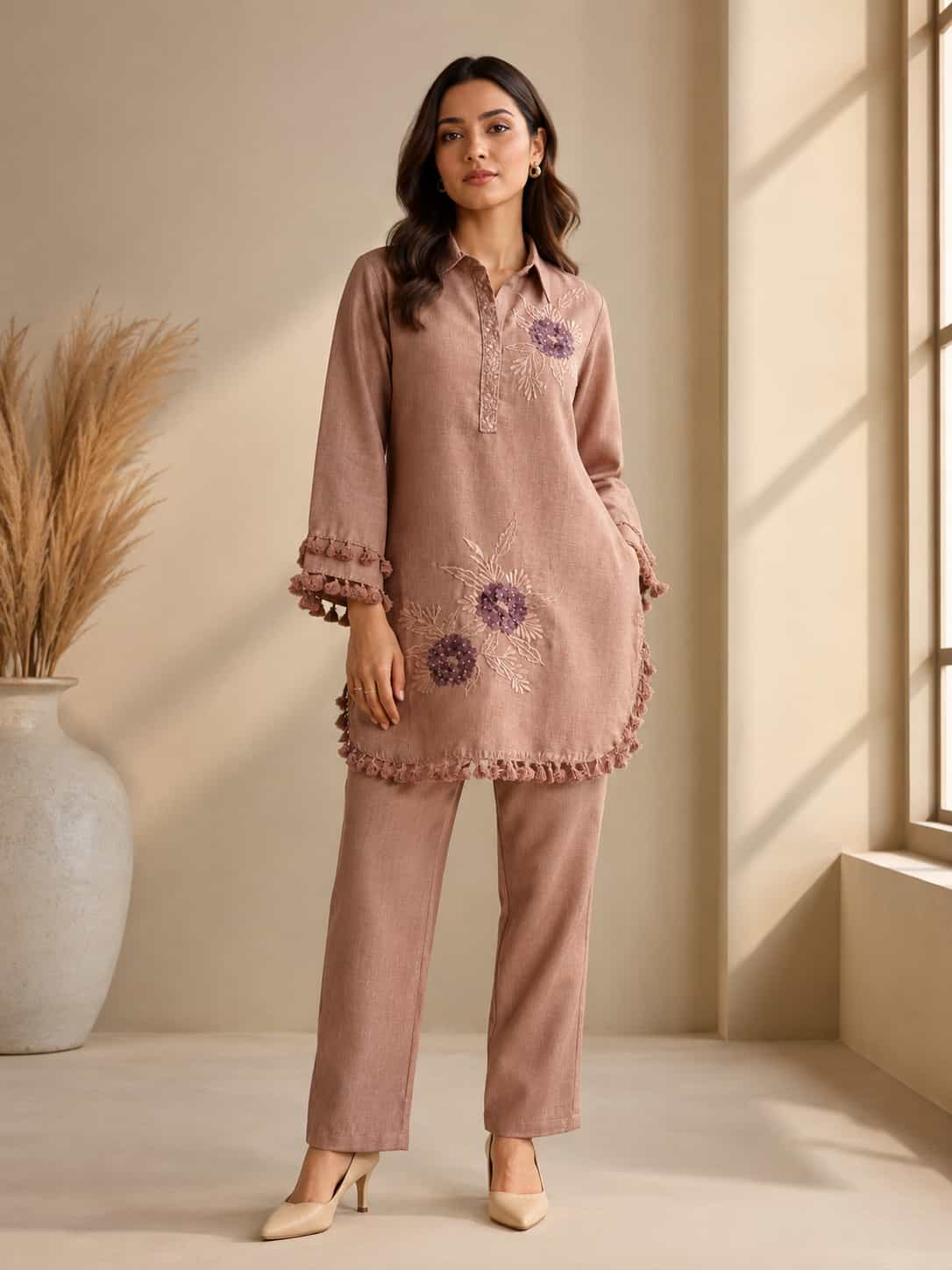 gulab-mehr-linen-co-ord-set