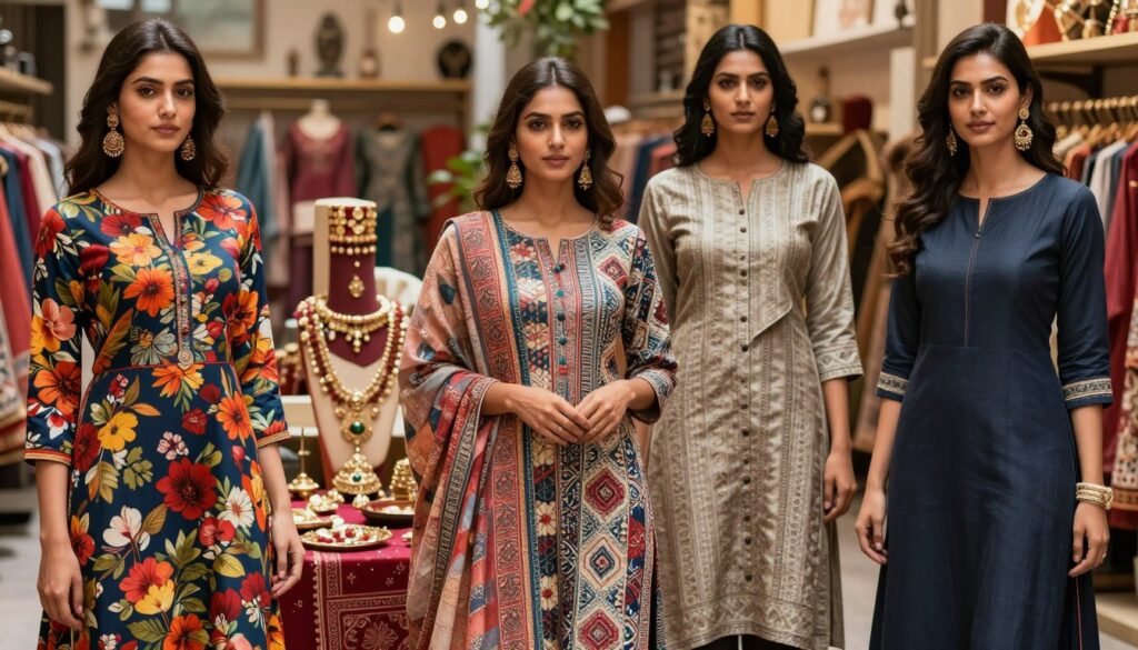 kurti styles for women